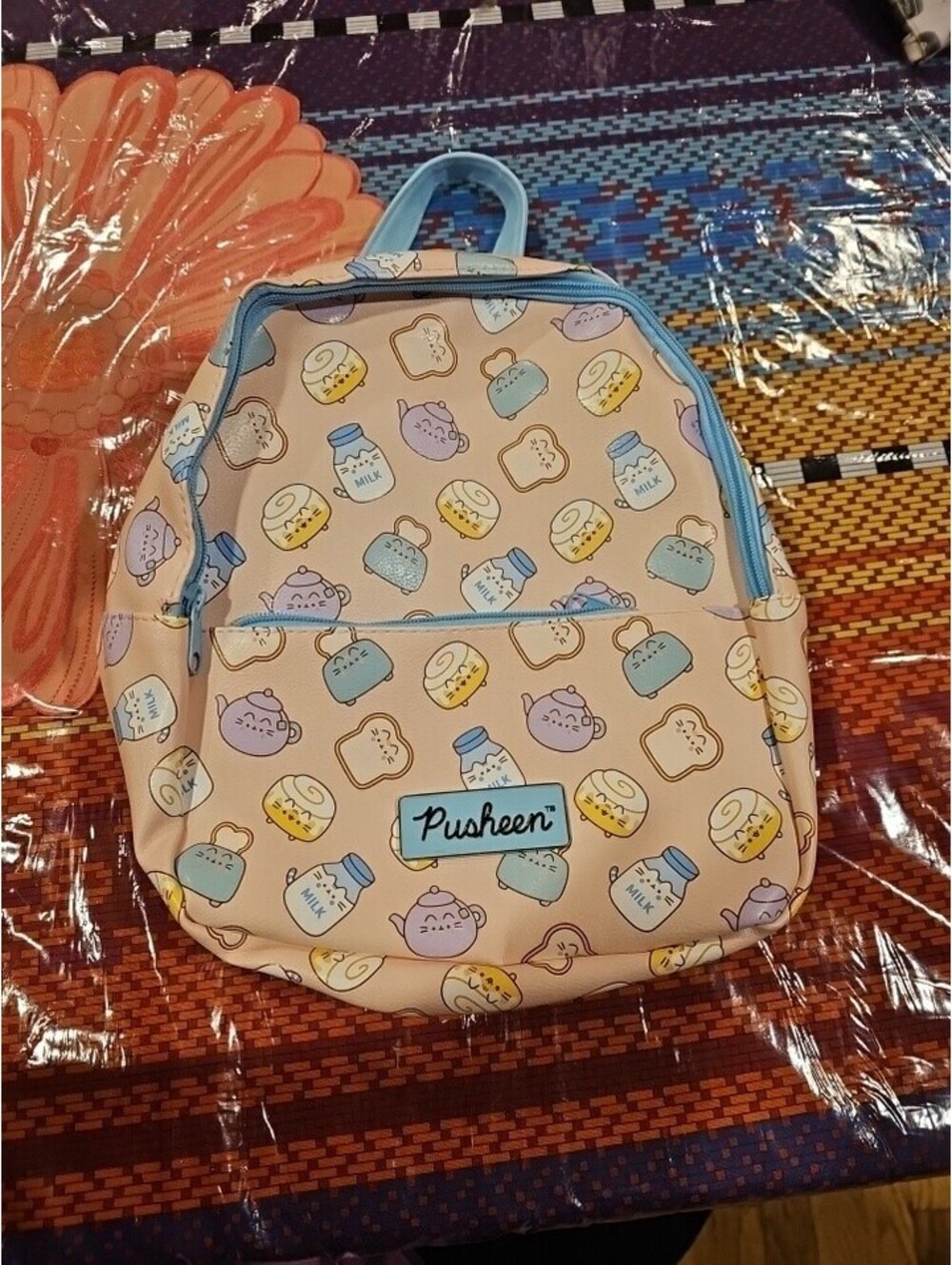 NWT! Pusheen® Claire's Exclusive Breakfast Printed Backpack